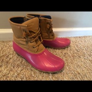Sperry Saltwater Rainboots Duck boots size 8